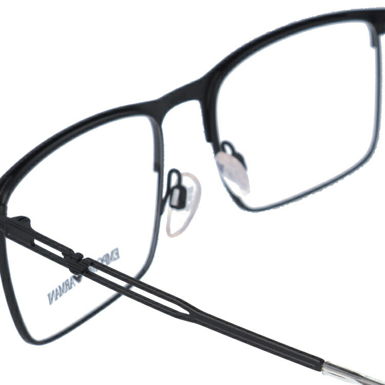 【国内正規品】エンポリオアルマーニ メガネフレーム EMPORIO ARMANI 度付き 度なし 伊達 だて 眼鏡 メンズ レディース EA1083 3001 55サイズ スクエア型 UVカット 紫外線 ラッピング無料
