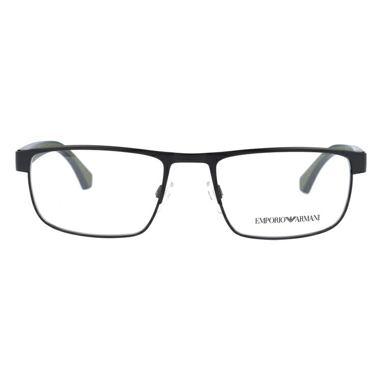 【国内正規品】メガネ 度付き 度なし 伊達メガネ 眼鏡 エンポリオアルマーニ EMPORIO ARMANI EA1086 3001 53サイズ スクエア メンズ UVカット 紫外線 ラッピング無料