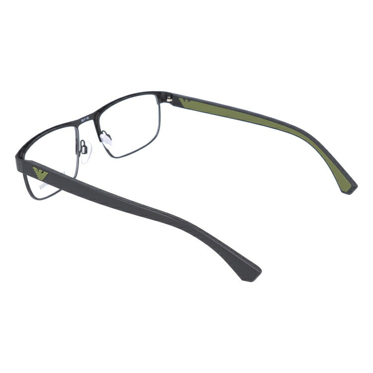 【国内正規品】メガネ 度付き 度なし 伊達メガネ 眼鏡 エンポリオアルマーニ EMPORIO ARMANI EA1086 3001 53サイズ スクエア メンズ UVカット 紫外線 ラッピング無料
