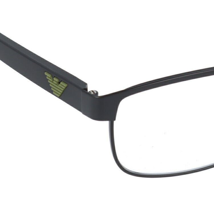【国内正規品】メガネ 度付き 度なし 伊達メガネ 眼鏡 エンポリオアルマーニ EMPORIO ARMANI EA1086 3001 53サイズ スクエア メンズ UVカット 紫外線 ラッピング無料