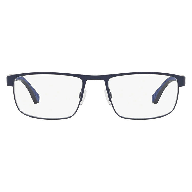 【国内正規品】メガネ 度付き 度なし 伊達メガネ 眼鏡 エンポリオアルマーニ EMPORIO ARMANI EA1086 3267 53サイズ スクエア メンズ UVカット 紫外線 ラッピング無料