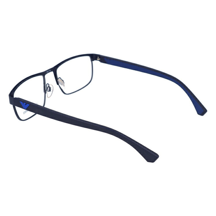 【国内正規品】メガネ 度付き 度なし 伊達メガネ 眼鏡 エンポリオアルマーニ EMPORIO ARMANI EA1086 3267 55サイズ スクエア メンズ UVカット 紫外線 ラッピング無料