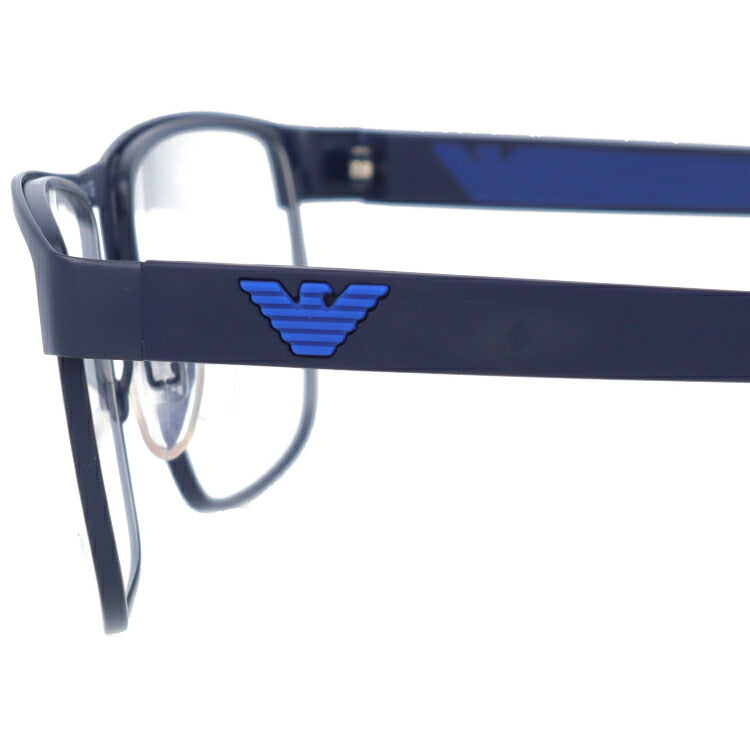 【国内正規品】メガネ 度付き 度なし 伊達メガネ 眼鏡 エンポリオアルマーニ EMPORIO ARMANI EA1086 3267 55サイズ スクエア メンズ UVカット 紫外線 ラッピング無料