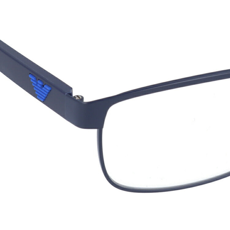 【国内正規品】メガネ 度付き 度なし 伊達メガネ 眼鏡 エンポリオアルマーニ EMPORIO ARMANI EA1086 3267 55サイズ スクエア メンズ UVカット 紫外線 ラッピング無料