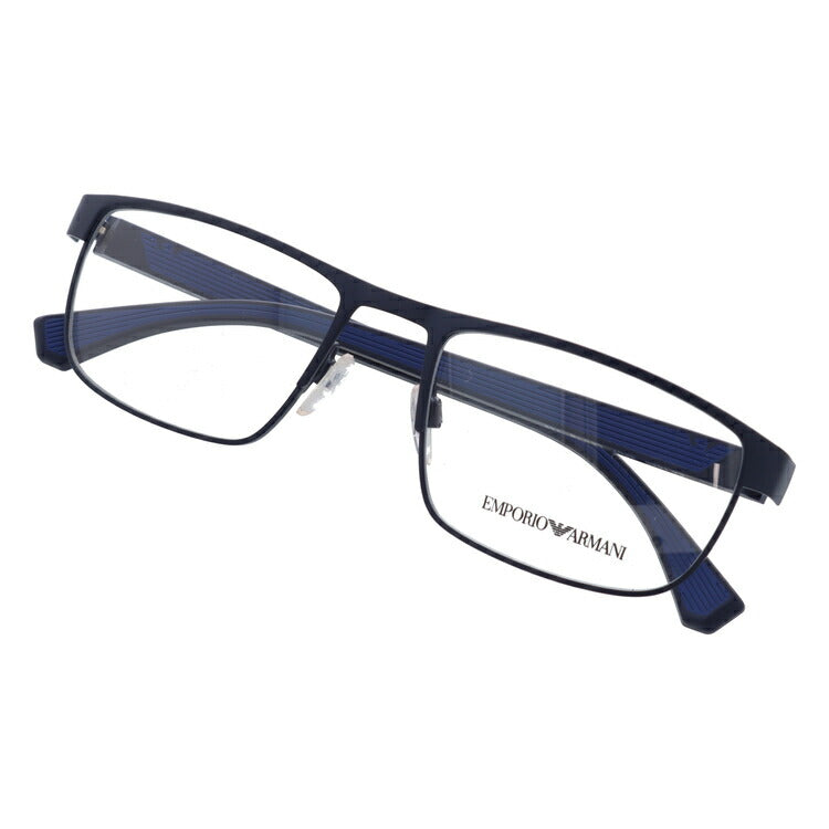 【国内正規品】メガネ 度付き 度なし 伊達メガネ 眼鏡 エンポリオアルマーニ EMPORIO ARMANI EA1086 3267 55サイズ スクエア メンズ UVカット 紫外線 ラッピング無料