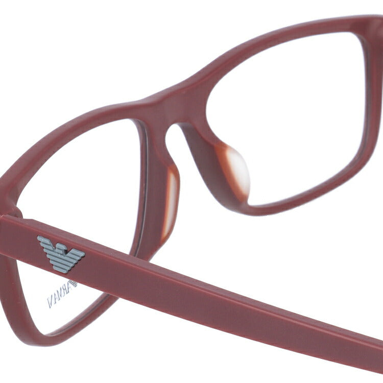 【国内正規品】メガネ 度付き 度なし 伊達メガネ 眼鏡 エンポリオアルマーニ アジアンフィット EMPORIO ARMANI EA3147F 5751 55サイズ スクエア メンズ UVカット 紫外線 ラッピング無料