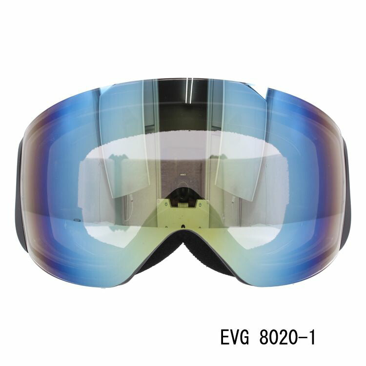 【訳あり】眼鏡対応 ミラーレンズ スノーゴーグル スキー スノーボード スノボ 球面ダブルレンズ フレームレス リムレス メンズ レディース ウィンタースポーツ 曇り防止 曇り止め 誕生日 プレゼント EVOLVE イヴァルブ EVG 8020 男性 女性