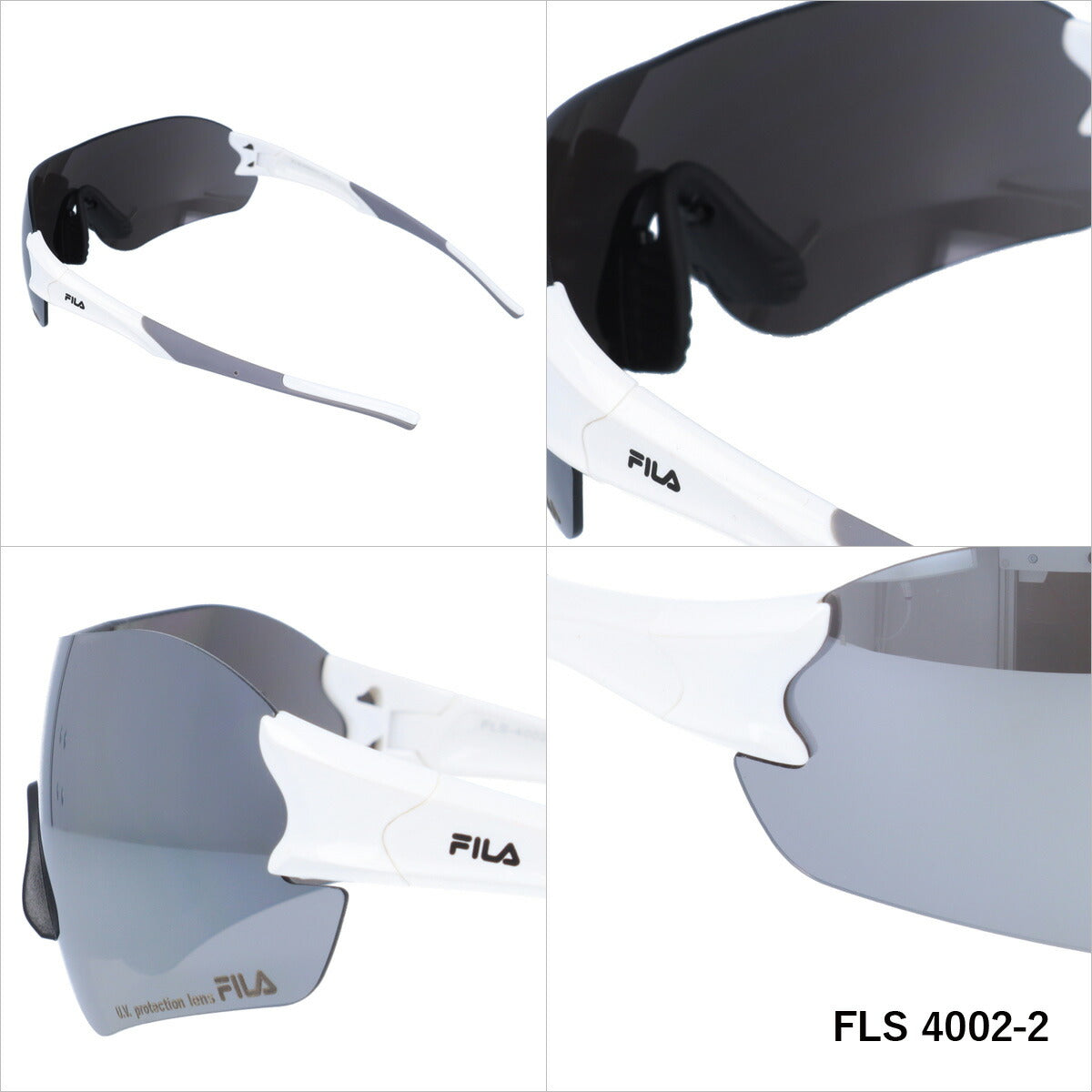 フィラ サングラス ミラーレンズ アジアンフィット FILA FLS 4002 全2カラー 135サイズ スポーツ ユニセックス メンズ レディース ラッピング無料