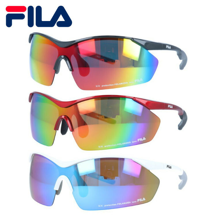 フィラ サングラス 偏光サングラス ミラーレンズ FILA SF4108J 全3 
