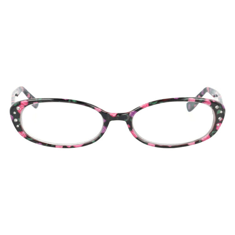 老眼鏡 シニアグラス リーディンググラス なでしこリーダー NA-01 ブラック（花柄） おしゃれ老眼鏡 メンズ レディース 父の日 母の日 ラッピング無料