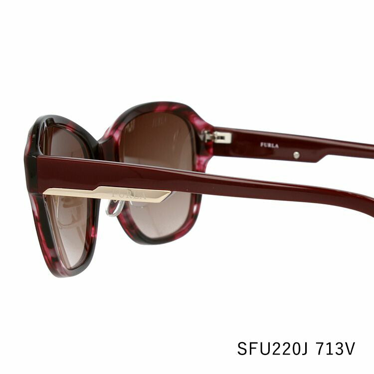 【訳あり】フルラ サングラス FURLA SFU220J 全2カラー 53サイズ ウェリントン型 レディース 女性用 UVカット 紫外線対策 UV対策 おしゃれ ギフト ラッピング無料