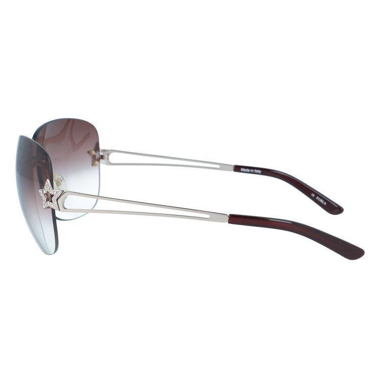 【訳あり】フルラ サングラス FURLA SU4127S A39 65サイズ スクエア型 アウトレット品 ベヨネッタ型 ツーポイント ユニセックス メンズ レディース