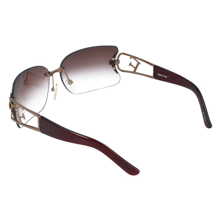 【訳あり】フルラ サングラス FURLA SU4129S R80X 65サイズ スクエア型 アウトレット品 ベヨネッタ型 ツーポイント ユニセックス メンズ レディース