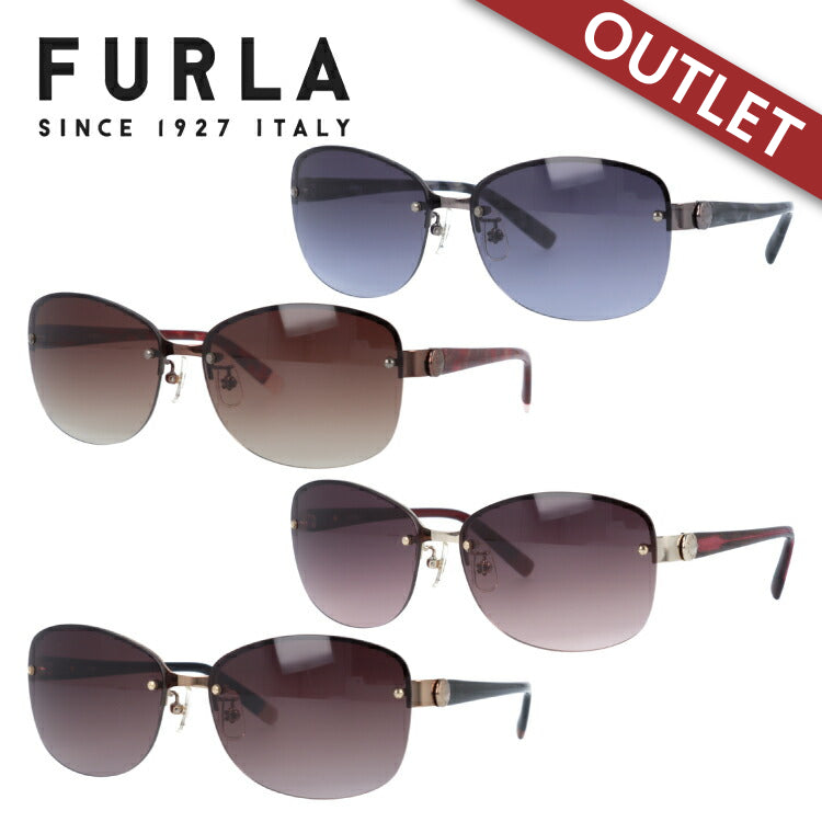 【訳あり】【国内正規品】フルラ サングラス FURLA SU4313J 0568/0K01/0323/08FE 60 アジアンフィット レディース 女性用 UVカット 紫外線対策 UV対策 おしゃれ ギフト ラッピング無料