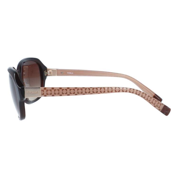 【訳あり】フルラ サングラス ピリオ アジアンフィット FURLA PELION SU4887J 0958 57サイズ ウェリントン型 アウトレット品 ユニセックス メンズ レディース
