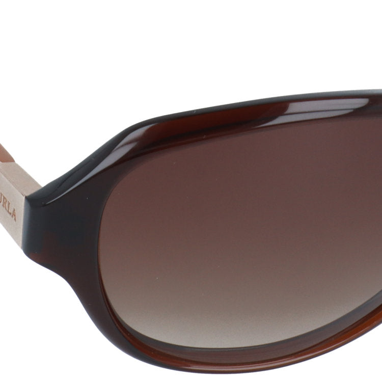【訳あり】フルラ サングラス ピリオ アジアンフィット FURLA PELION SU4887J 0958 57サイズ ウェリントン型 アウトレット品 ユニセックス メンズ レディース