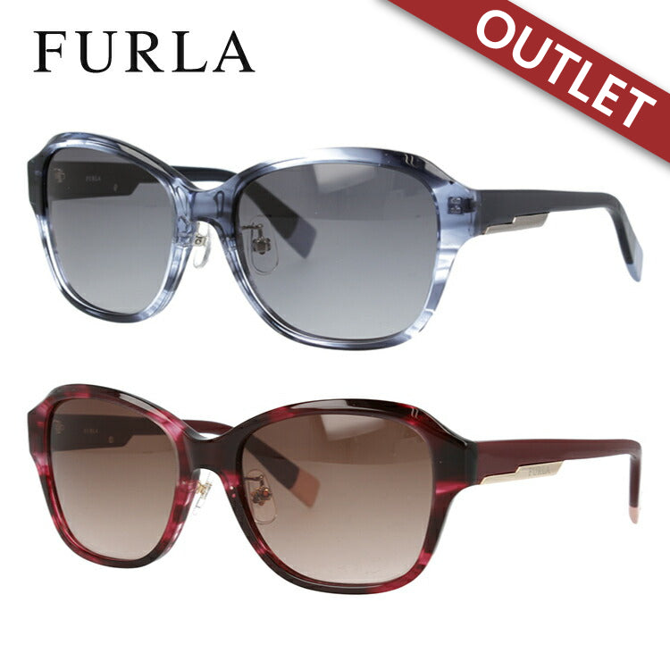 【訳あり】フルラ サングラス FURLA SFU220J 全2カラー 53サイズ ウェリントン型 レディース 女性用 UVカット 紫外線対策 UV対策 おしゃれ ギフト ラッピング無料