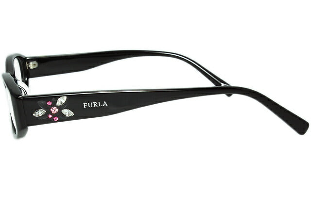 メガネ 度付き 度なし 伊達メガネ 眼鏡 FURLA フルラ VU4808J-700X 51 セルフレーム/オーバル/UVカット レディース 女性用 アイウェア UVカット 紫外線対策 UV対策 おしゃれ ギフト ラッピング無料