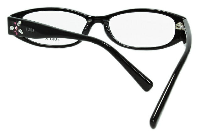メガネ 度付き 度なし 伊達メガネ 眼鏡 FURLA フルラ VU4808J-700X 51 セルフレーム/オーバル/UVカット レディース 女性用 アイウェア UVカット 紫外線対策 UV対策 おしゃれ ギフト ラッピング無料