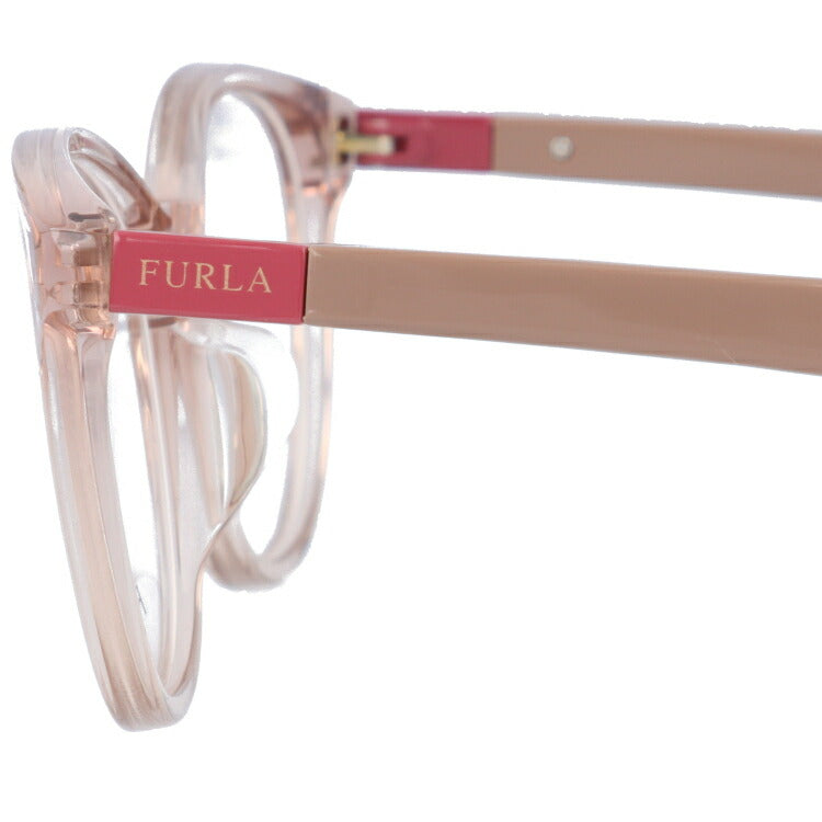 フルラ メガネフレーム 伊達メガネ アジアンフィット FURLA VFU067J 0913 50サイズ ウェリントン型 レディース 女性用 UVカット 紫外線対策 UV対策 おしゃれ ギフト ラッピング無料