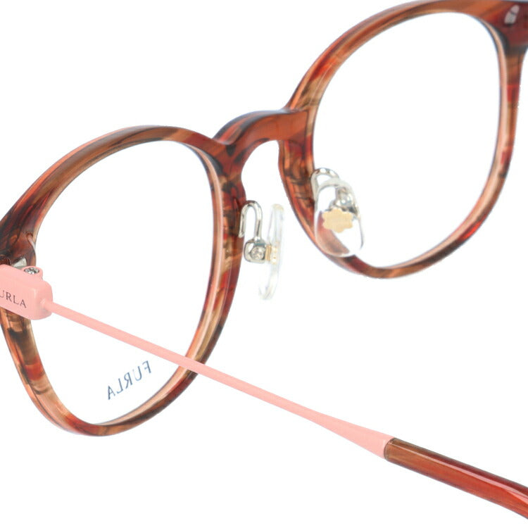 【訳あり】フルラ メガネフレーム 伊達メガネ FURLA VFU275J 06XE 48サイズ ウェリントン型 レディース 女性用 UVカット 紫外線対策 UV対策 おしゃれ ギフト ラッピング無料