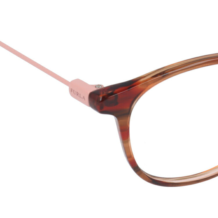【訳あり】フルラ メガネフレーム 伊達メガネ FURLA VFU275J 06XE 48サイズ ウェリントン型 レディース 女性用 UVカット 紫外線対策 UV対策 おしゃれ ギフト ラッピング無料