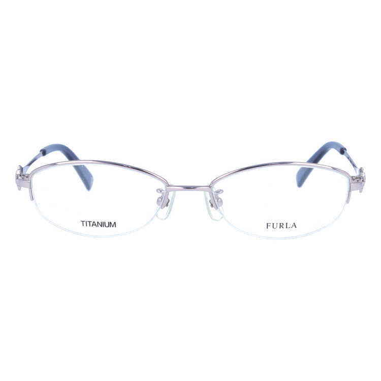 フルラ メガネフレーム 伊達メガネ FURLA VU4251J A88 52サイズ 国内正規品 オーバル レディース