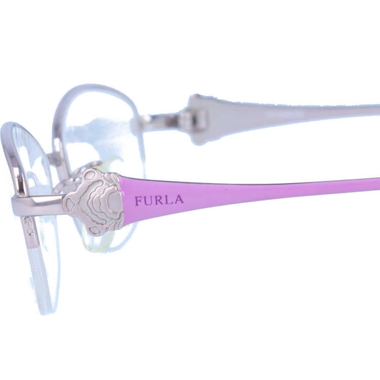 フルラ メガネフレーム 伊達メガネ FURLA VU4251J A88 52サイズ 国内正規品 オーバル レディース