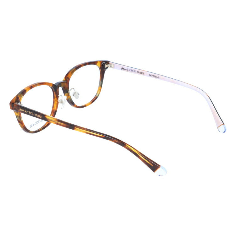 glitter by CECIL McBEE セシルマクビー レディース メガネ 眼鏡 シンプル かわいい GCF 7504-2 50サイズ ウェリントン型 度付き 度なし 紫外線 ブランド サングラス 伊達 ダテ｜老眼鏡・PCレンズ・カラーレンズ・遠近両用対応可能 ラッピング無料