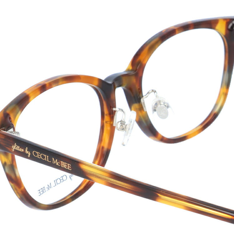 glitter by CECIL McBEE セシルマクビー レディース メガネ 眼鏡 シンプル かわいい GCF 7504-2 50サイズ ウェリントン型 度付き 度なし 紫外線 ブランド サングラス 伊達 ダテ｜老眼鏡・PCレンズ・カラーレンズ・遠近両用対応可能 ラッピング無料