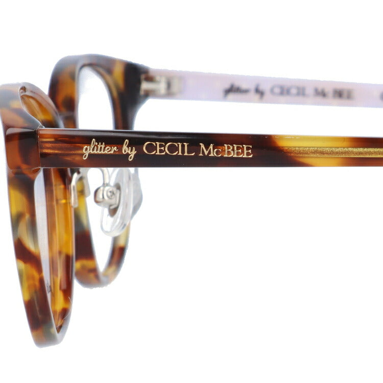 glitter by CECIL McBEE セシルマクビー レディース メガネ 眼鏡 シンプル かわいい GCF 7504-2 50サイズ ウェリントン型 度付き 度なし 紫外線 ブランド サングラス 伊達 ダテ｜老眼鏡・PCレンズ・カラーレンズ・遠近両用対応可能 ラッピング無料