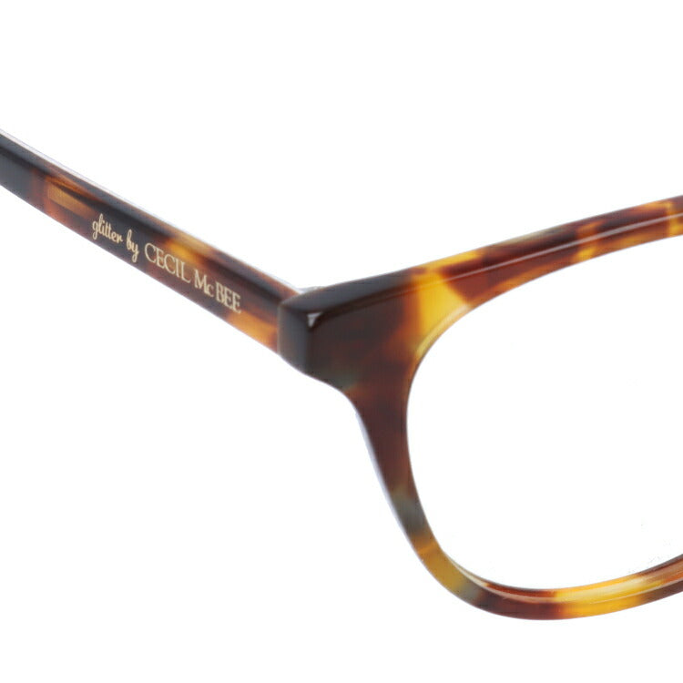 glitter by CECIL McBEE セシルマクビー レディース メガネ 眼鏡 シンプル かわいい GCF 7504-2 50サイズ ウェリントン型 度付き 度なし 紫外線 ブランド サングラス 伊達 ダテ｜老眼鏡・PCレンズ・カラーレンズ・遠近両用対応可能 ラッピング無料
