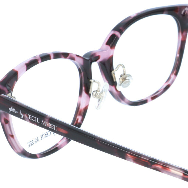 glitter by CECIL McBEE セシルマクビー レディース メガネ 眼鏡 シンプル かわいい GCF 7504-3 50サイズ ウェリントン型 度付き 度なし UVカット 紫外線 ブランド サングラス 伊達 ダテ｜老眼鏡・PCレンズ・カラーレンズ・遠近両用対応可能