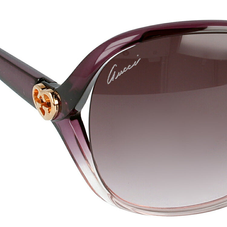 【訳あり】グッチ サングラス アジアンフィット GUCCI GG3525KS WNY/K8 62サイズ バタフライ型 レディース インターロッキングG ハート UVカット 紫外線カット ブランド ラッピング無料