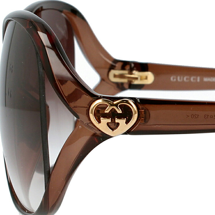 【訳あり】グッチ サングラス アジアンフィット GUCCI GG3525KS XGJ/FM 62サイズ バタフライ型 レディース インターロッキングG ハート UVカット 紫外線カット ブランド ラッピング無料