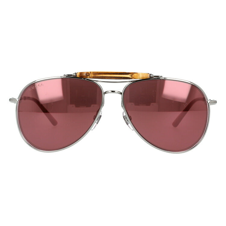 グッチ サングラス GUCCI GG2235S 6LB/V0 59サイズ レギュラーフィット ティアドロップ型 バンブー ブランド レディース メンズ メガネ アイウェア UVカット 紫外線カット UV対策 おしゃれ ギフト プレゼント 母の日 ラッピング無料