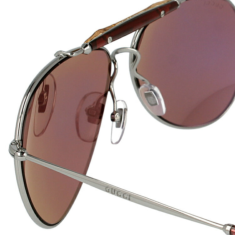 グッチ サングラス GUCCI GG2235S 6LB/V0 59サイズ レギュラーフィット ティアドロップ型 バンブー ブランド レディース メンズ メガネ アイウェア UVカット 紫外線カット UV対策 おしゃれ ギフト プレゼント 母の日 ラッピング無料