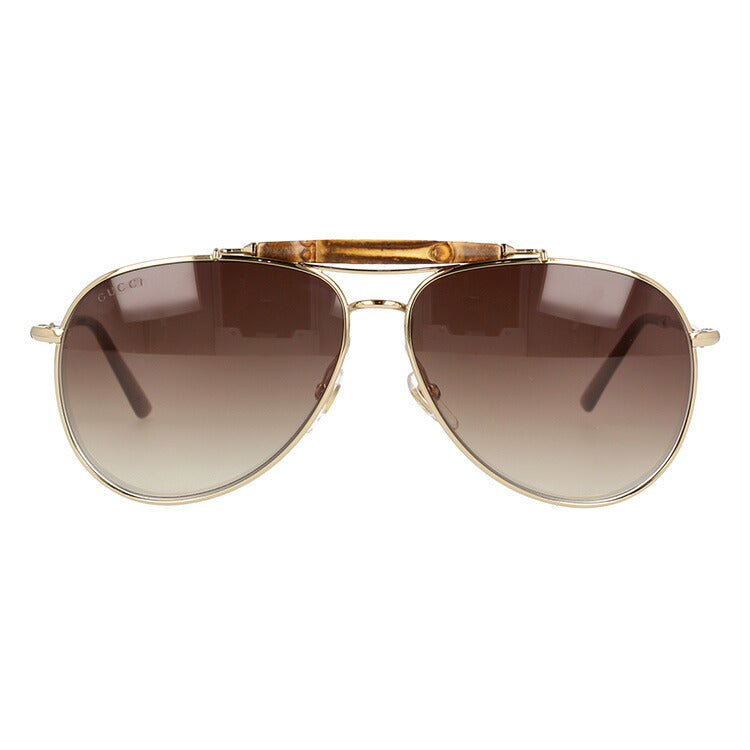 グッチ サングラス GUCCI GG2235S J5G/OH 59サイズ レギュラーフィット ティアドロップ型 バンブー ブランド レディース メンズ メガネ アイウェア UVカット 紫外線カット UV対策 おしゃれ ギフト プレゼント 母の日 ラッピング無料