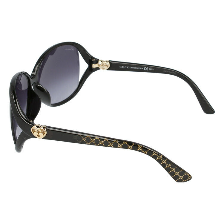 【訳あり】グッチ サングラス アジアンフィット GUCCI GG3792FS MKP/HD 64サイズ バタフライ型 レディース インターロッキングG ハート シェリーライン グッチシマ UVカット 紫外線カット ブランド ラッピング無料