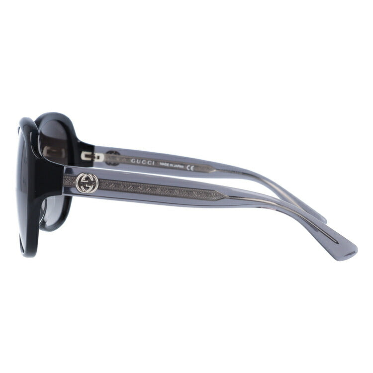 グッチ サングラス アジアンフィット GUCCI GG0080SK 002 61サイズ バタフライ ユニセックス メンズ レディース インターロッキング GG ラッピング無料
