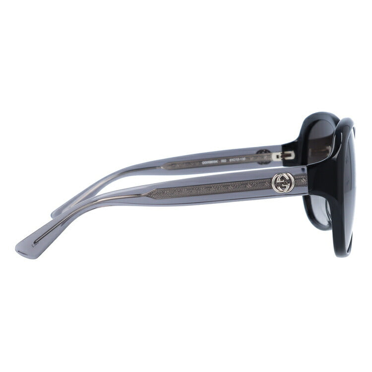 グッチ サングラス アジアンフィット GUCCI GG0080SK 002 61サイズ バタフライ ユニセックス メンズ レディース インターロッキング GG ラッピング無料