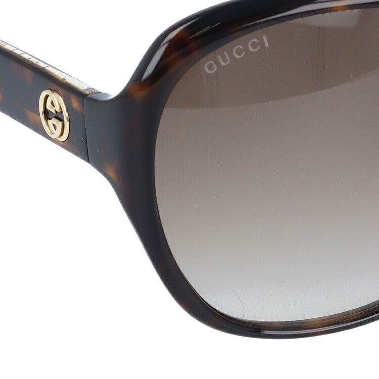 グッチ サングラス アジアンフィット GUCCI GG0080SK 003 61サイズ バタフライ ユニセックス メンズ レディース インターロッキング GG ラッピング無料