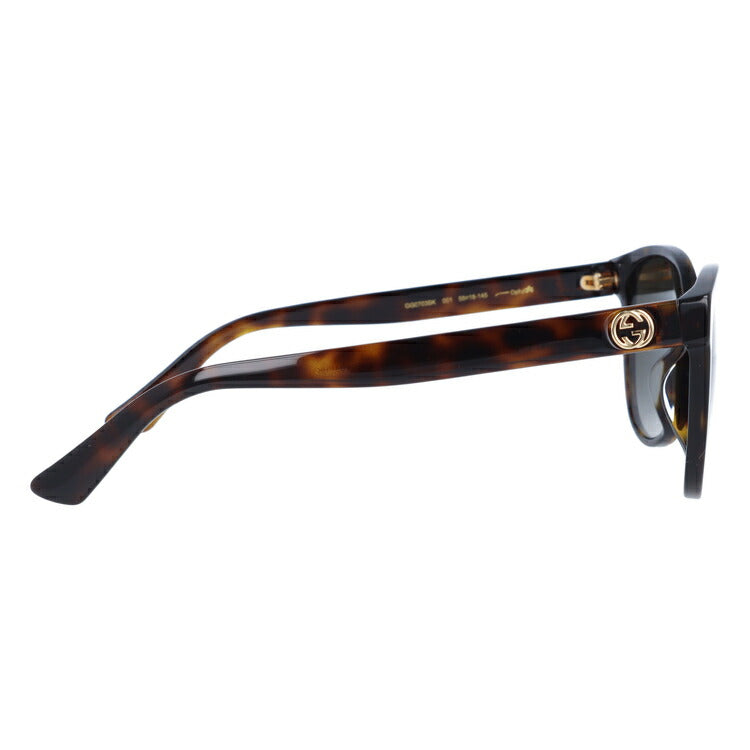 グッチ サングラス GUCCI GG0703SK 001 55サイズ アジアンフィット バタフライ型 インターロッキング GG ブランド レディース メンズ メガネ アイウェア UVカット 紫外線カット UV対策 おしゃれ ギフト プレゼント 母の日 ラッピング無料