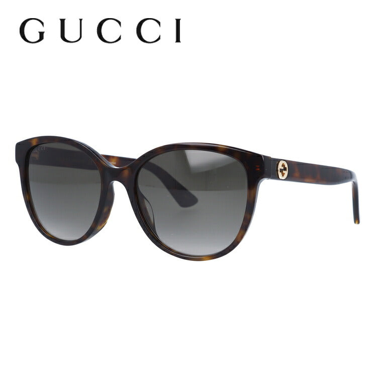 グッチ サングラス GUCCI GG0703SK 001 55サイズ アジアンフィット バタフライ型 インターロッキング GG ブランド レディース メンズ メガネ アイウェア UVカット 紫外線カット UV対策 おしゃれ ギフト プレゼント 母の日 ラッピング無料