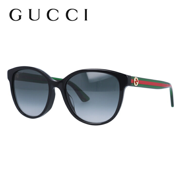 グッチ サングラス GUCCI GG0703SK 002 55サイズ アジアンフィット バタフライ型 インターロッキング GG ブランド レディース メンズ メガネ アイウェア UVカット 紫外線カット UV対策 おしゃれ ギフト プレゼント 母の日 ラッピング無料