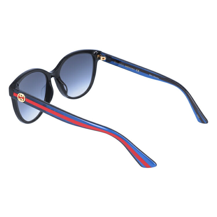 グッチ サングラス GUCCI GG0703SK 003 55サイズ アジアンフィット バタフライ型 インターロッキング GG ブランド レディース メンズ メガネ アイウェア UVカット 紫外線カット UV対策 おしゃれ ギフト プレゼント 母の日 ラッピング無料