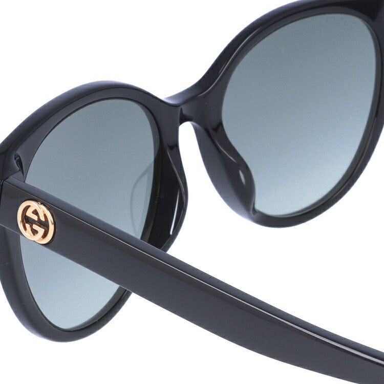グッチ サングラス GUCCI GG0702SK 001 54サイズ アジアンフィット バタフライ型 インターロッキング GG ブランド レディース メンズ メガネ アイウェア UVカット 紫外線カット UV対策 おしゃれ ギフト プレゼント 母の日 ラッピング無料