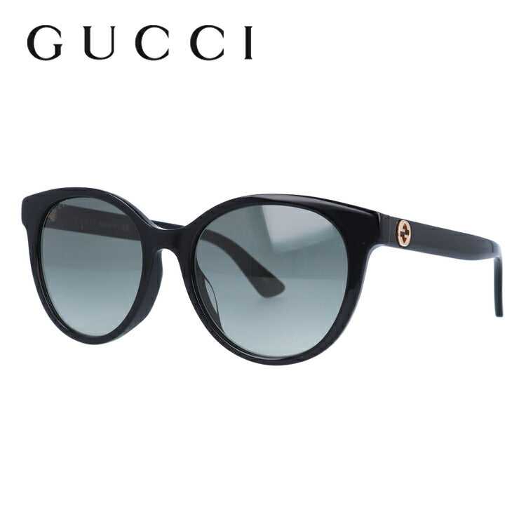 グッチ サングラス GUCCI GG0702SK 001 54サイズ アジアンフィット バタフライ型 インターロッキング GG ブランド レディース メンズ メガネ アイウェア UVカット 紫外線カット UV対策 おしゃれ ギフト プレゼント 母の日 ラッピング無料