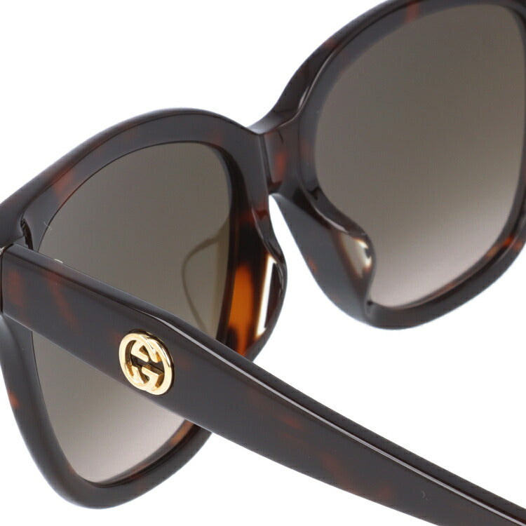 グッチ サングラス アジアンフィット GUCCI GG0800SA 003 56サイズ バタフライ ユニセックス メンズ レディース イタリア製 インターロッキング GG ラッピング無料