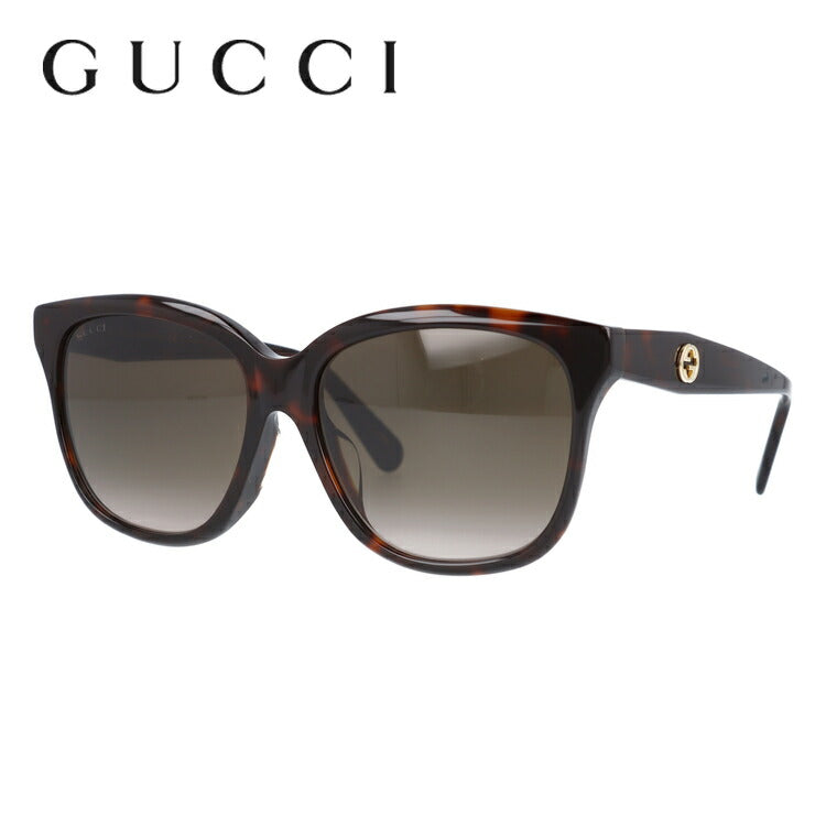 グッチ サングラス アジアンフィット GUCCI GG0800SA 003 56サイズ バタフライ ユニセックス メンズ レディース イタリア製 インターロッキング GG ラッピング無料